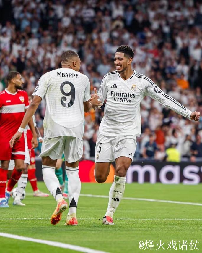 欧冠-姆巴佩恩德里克破门 皇马主场3-1胜斯图加特 欧冠-姆巴佩恩德里克破门 皇马主场3-1胜斯图加特