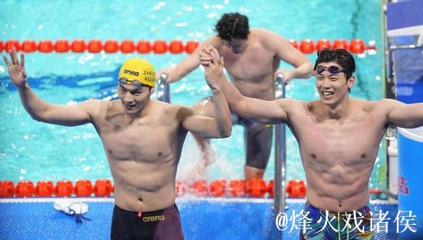 全运会男子100米仰泳 徐嘉余夺冠汪顺第四